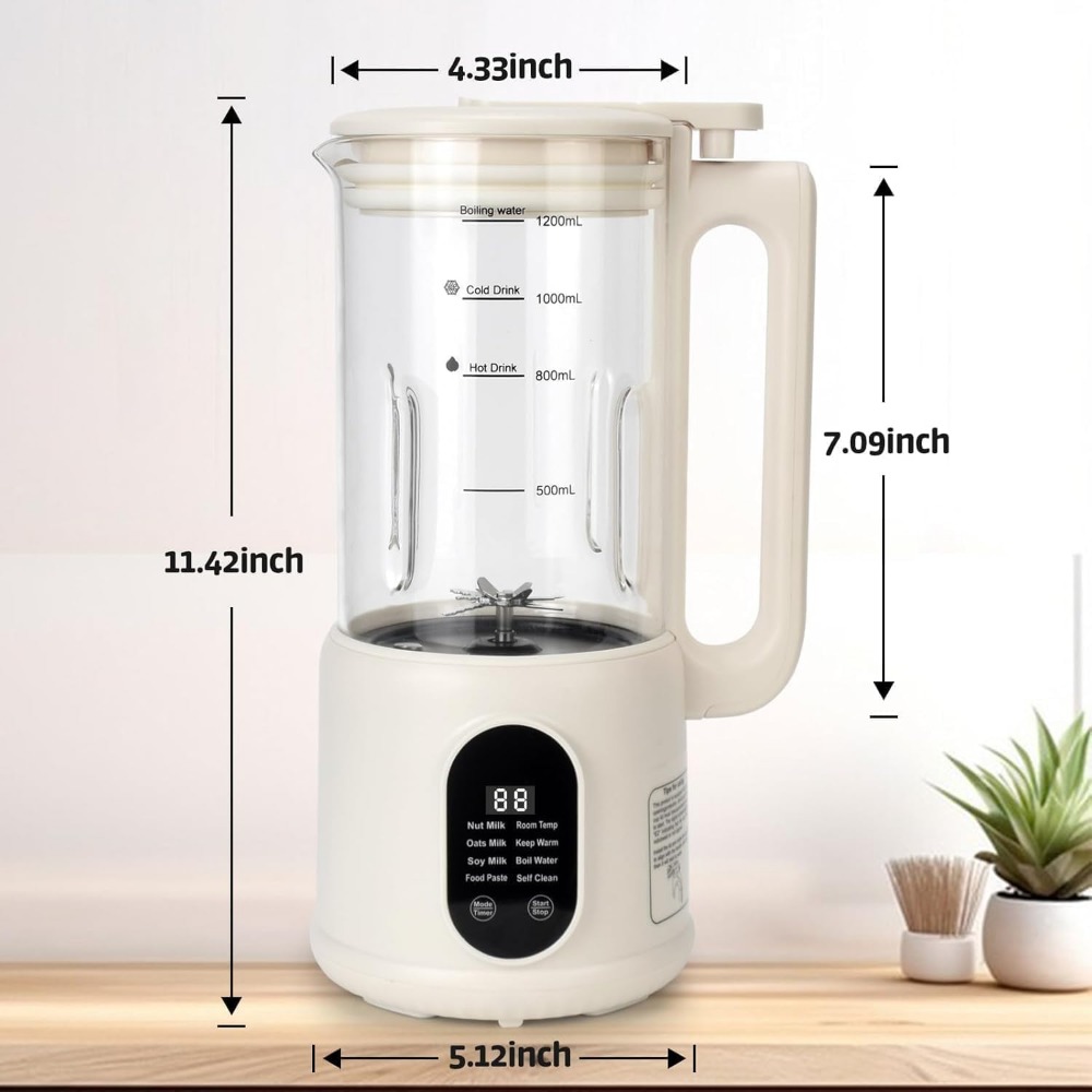 40 Oz Automatic Plant Milk Mak – Soy Milk Maker Bewertung und Preis