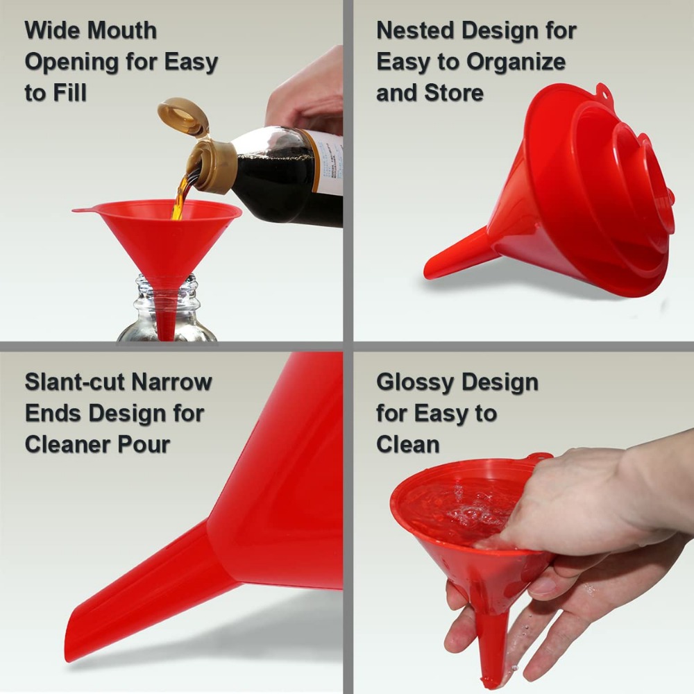 4-piece/set Kitchen Funnel Sui – Kitchen Appliances Manufacturers Bewertung und Preis