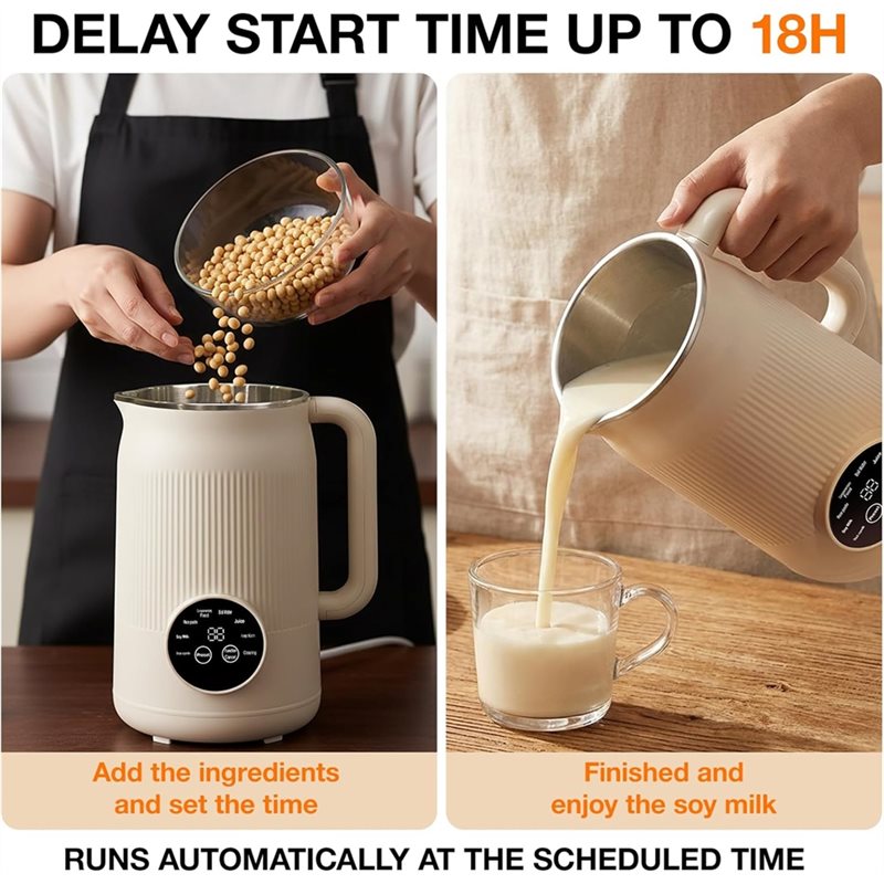 【PASSIONE 】Soy Milk Maker 40Oz – Soy Milk Maker Bewertung und Preis