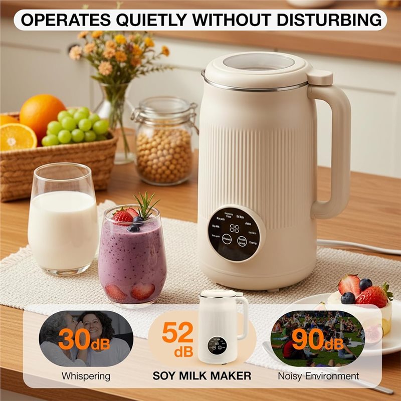 【PASSIONE 】Soy Milk Maker 40Oz – Soy Milk Maker Bewertung und Preis
