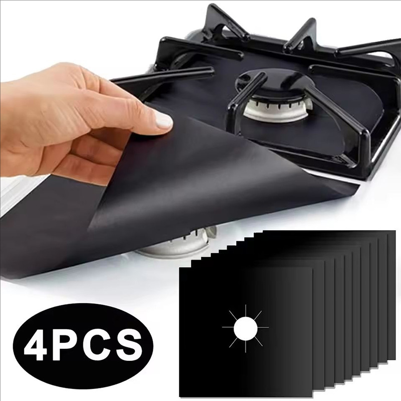 4/8Pcs Gas Stove Protector Coo – Kitchen Appliances Gas Stove Bewertung und Preis