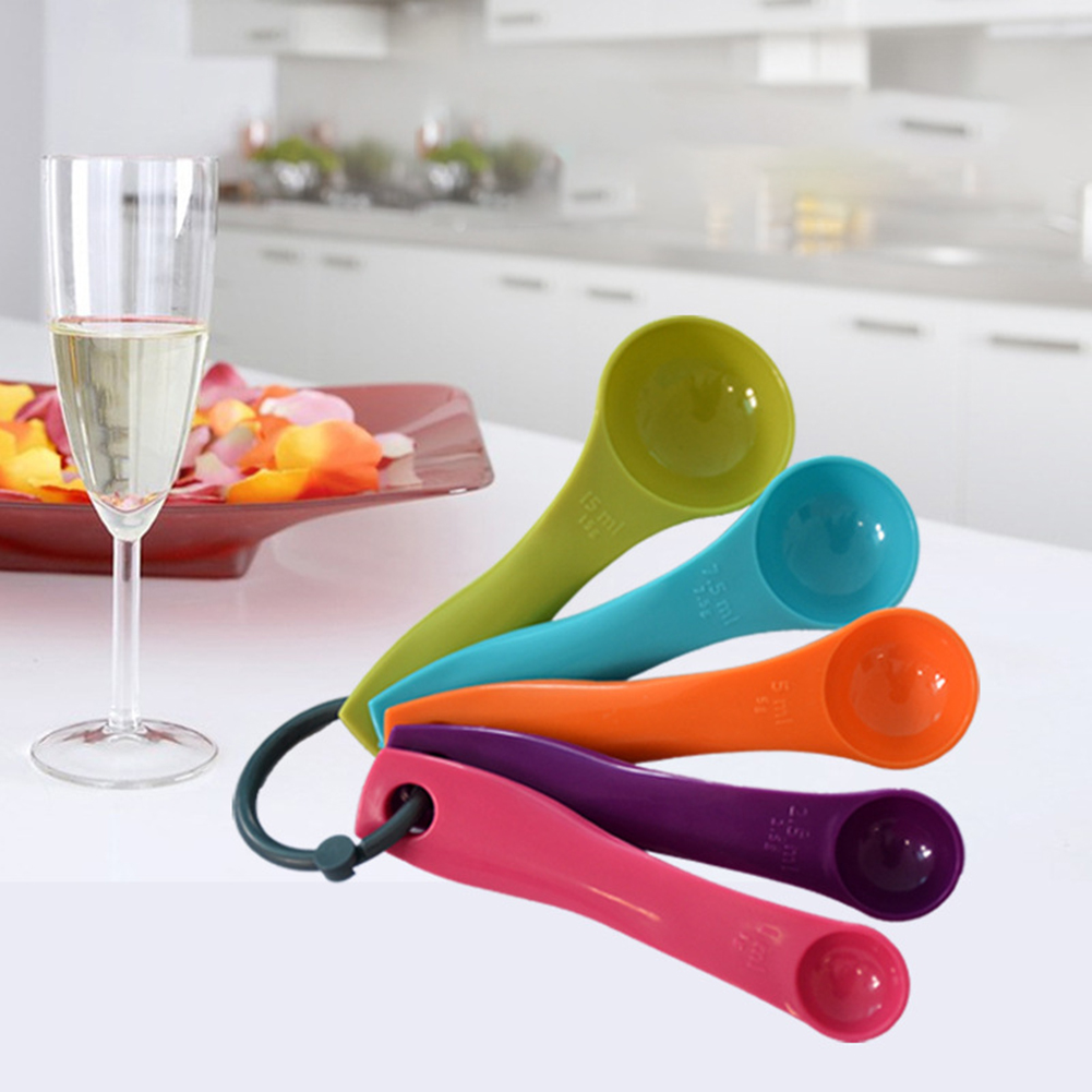 5-Piece Colorful Salt Oil Spoo – Kitchen Appliances Manufacturers Bewertung und Preis