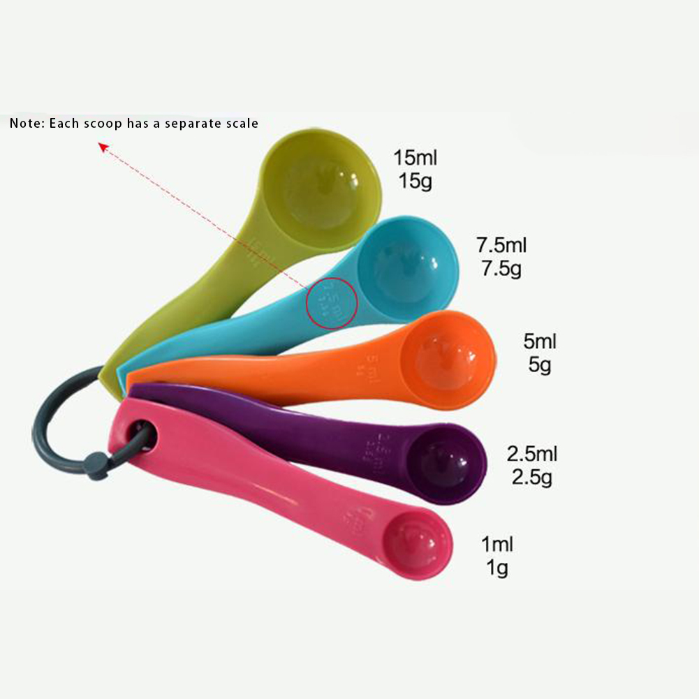 5-Piece Colorful Salt Oil Spoo – Kitchen Appliances Manufacturers Bewertung und Preis