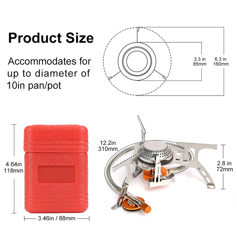Camping Gas Stove Portable Fol – Kitchen Appliances Gas Stove Bewertung und Preis