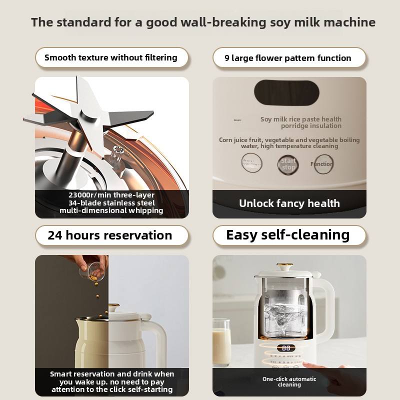 1L Home Soymilk Maker - 304 St – Soy Milk Maker Bewertung und Preis