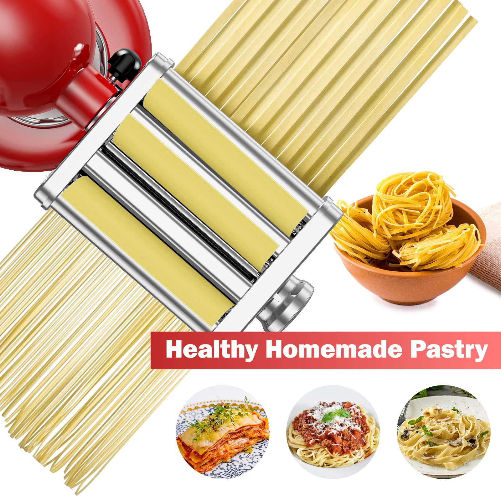 Gvode 3 in 1 Pasta Attachment  – Kitchen Appliances Manufacturers Bewertung und Preis