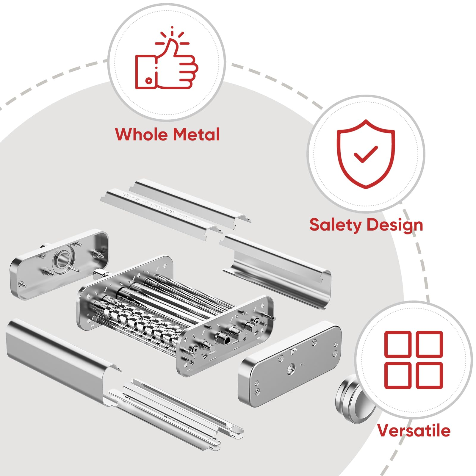Gvode 3 in 1 Pasta Attachment  – Kitchen Appliances Manufacturers Bewertung und Preis