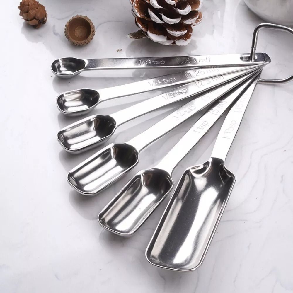 6Pcs Stainless Steel Measuring – Kitchen Appliances Manufacturers Bewertung und Preis
